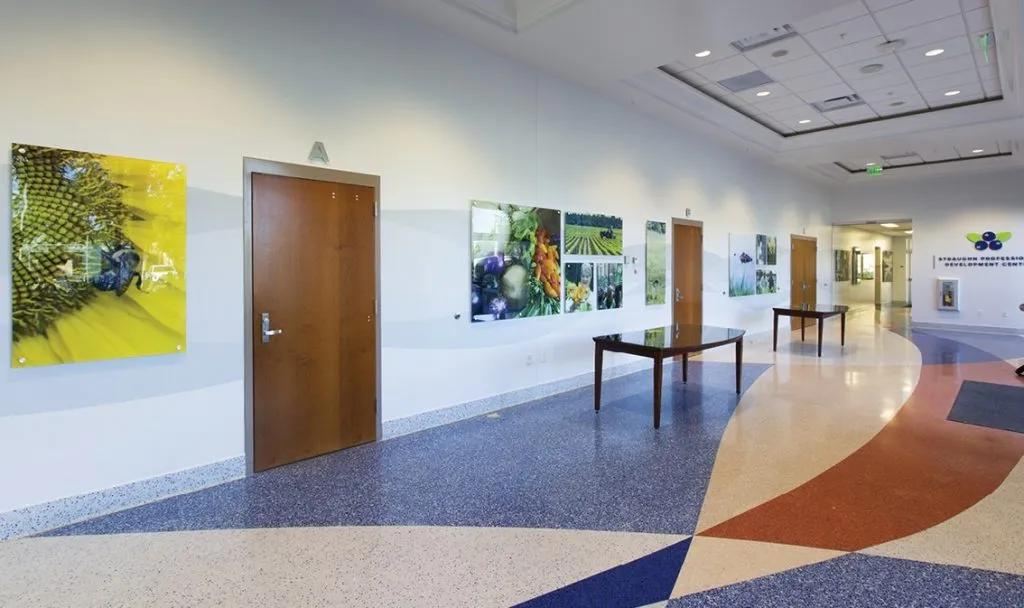 Completed commercial build-out by Tactical Construction Group