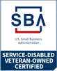 Service-disabled veteran-owned certified badge